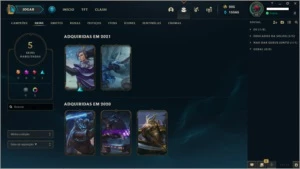 Conta Diamante III 50pdl - League of Legends LOL