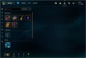 Conta de lol prata 1! - League of Legends