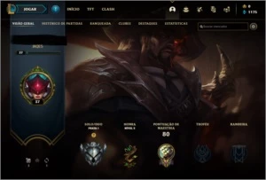 Conta de lol prata 1! - League of Legends