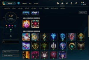 Conta de lol prata 1! - League of Legends