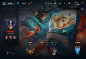 CONTA LOL - LVL 430 - 142 Champions - 65 Skins - FULL ACESSO - League of Legends