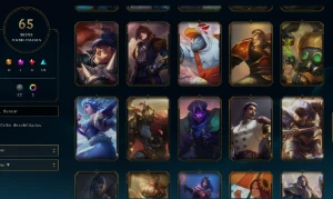 CONTA LOL - LVL 430 - 142 Champions - 65 Skins - FULL ACESSO - League of Legends
