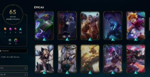 CONTA LOL - LVL 430 - 142 Champions - 65 Skins - FULL ACESSO - League of Legends
