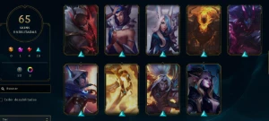 CONTA LOL - LVL 430 - 142 Champions - 65 Skins - FULL ACESSO - League of Legends