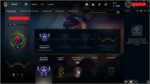Conta Diamante 2 smurf 61% wr email não confirmado - League of Legends LOL