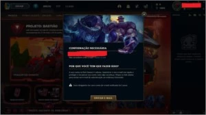 Conta Diamante 2 smurf 61% wr email não confirmado - League of Legends LOL