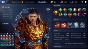 MIR4 - Level 75 - 88k Power - 2 Pets épicos - SA82