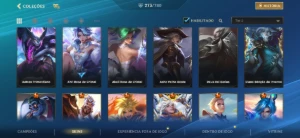Conta wild rift varias skins raras 8mil investido - League of Legends: Wild Rift LOL WR