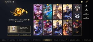 Conta wild rift varias skins raras 8mil investido - League of Legends: Wild Rift LOL WR