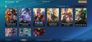 Conta wild rift varias skins raras 8mil investido - League of Legends: Wild Rift LOL WR