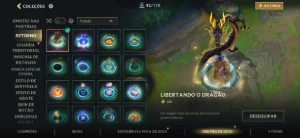 Conta wild rift varias skins raras 8mil investido - League of Legends: Wild Rift LOL WR