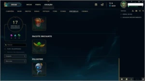 Conta League of Legends Mestre LOL