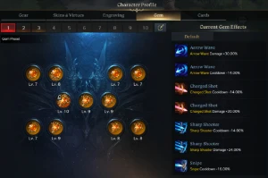 Conta super forte lost ark com 380k de gold-bem buildados