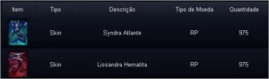 Vendo Conta League of Legends [Borda de Platina] LOL