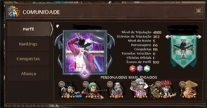Conta Grand Line Adventures - Tibia