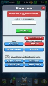 Vendo Conta Clash Royale-arena 9 +4 Lendárias +troca De Nick