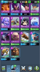 Vendo Conta Clash Royale-arena 9 +4 Lendárias +troca De Nick