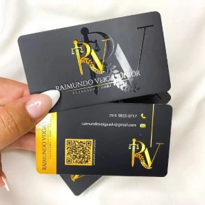 Cartão de Visita Verniz Localizado - Artesanato e Personalizados
