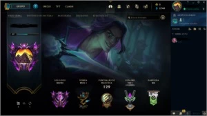 Conta mestre, mmr bom, várias skins - League of Legends LOL