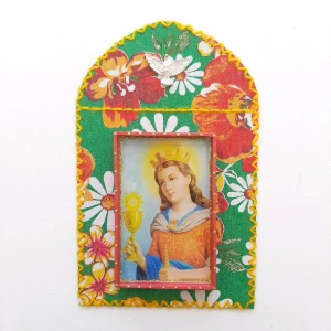 Capelinha "Santa Bárbara" - Artesanato e Personalizados