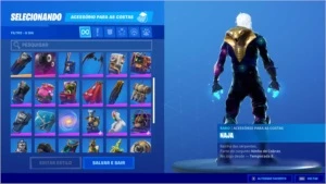 CONTA FORTNITE - SEASONS 1,2,3,4,5,6 e 7 COMPLETAS