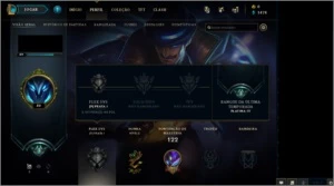 Conta Nivel 49 ex platina com email separado - League of Legends LOL