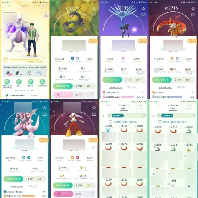 LVL 39| 48 LENDÁRIOS | 18 shiny | Xerneas 100% | L007 - Pokémon