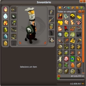 Feca lvl 200 full itens caros - Servidor Rushu - Dofus