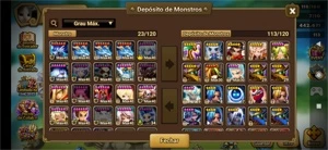 Conta top e ótimo preço - Summoners War