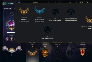 Ouro 2 com 100 Champs e 99 Skins ( MAIN ADC ) - League of Legends LOL