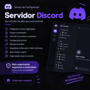 Configuração Profissional de Servidor Discord - Outros