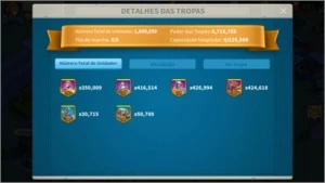 rise of kingdoms conta top das top - Outros
