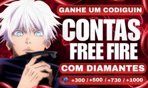 [Promocâo] - Contas Free Fire Com Rei Caveira / Angelical