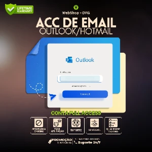 Contas Hotmail/Outlook Full Acesso