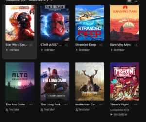 v Conta Epic Games com 79 jogos (GTA 5 , Watch Dogs 2, etc)