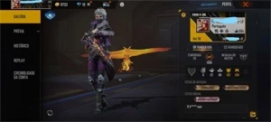 Free Fire - Conta Rara