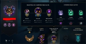 Conta League Of Legends Com Todos Os Campeões! LOL