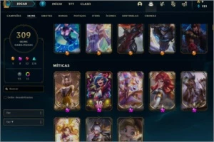 CONTA LOL NÍVEL 432 309 SKINS - League of Legends