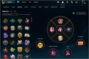 CONTA LOL NÍVEL 432 309 SKINS - League of Legends