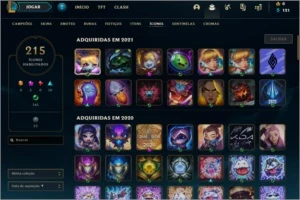 CONTA LOL NÍVEL 432 309 SKINS - League of Legends
