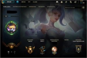 CONTA LOL NÍVEL 432 309 SKINS - League of Legends