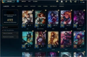 CONTA LOL NÍVEL 432 309 SKINS - League of Legends
