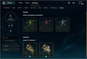 Conta League of Legends - LEIA DESCRIÇÃO LOL