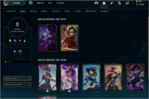 Conta League of Legends gold LOL