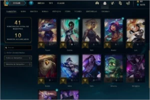 Conta League of Legends gold LOL