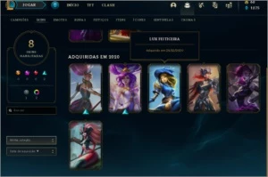 Conta League of Legends gold LOL