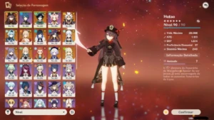Conta Genshin Impact, Rank 56