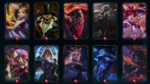 Conta Valorant+LOL, faca/vandal no valorant+183 skins no lol