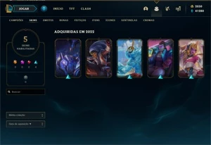 CONTA LOL NICK RARO E 2K DE RP - League of Legends: Wild Rift LOL WR