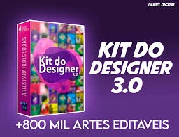 Pack E Kit Do Designer 3.0 Completooo